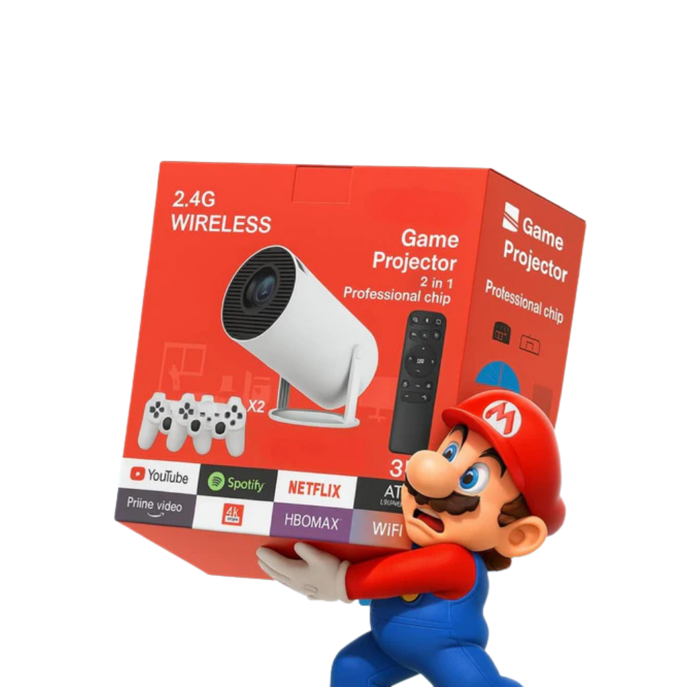 🔥 Proyector Retro Gamer 🎮